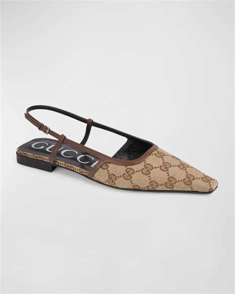 ballerine gucci femme|gucci slingback ballet flat.